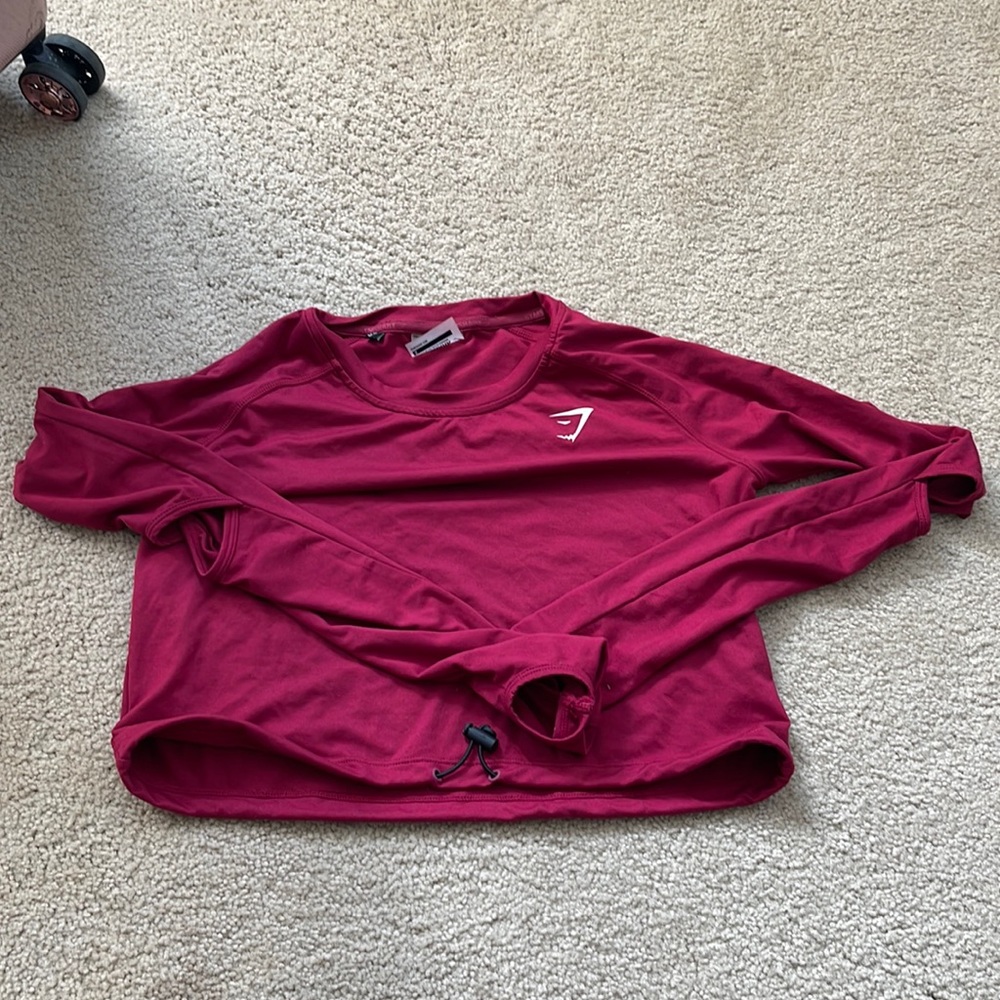 Gymshark long sleeve crop
